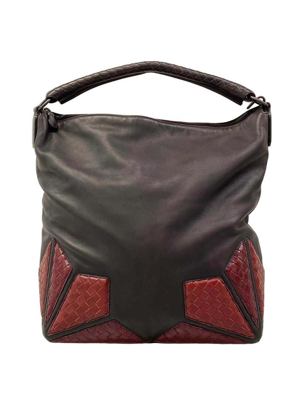 Bottega Veneta Intrecciato Brown Red #358664B85B